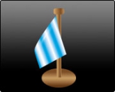 Bundesland Tischfahne