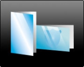 Klapp-Visitenkarten EFFEKTKARTON