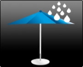 Großschirme ohne Volant