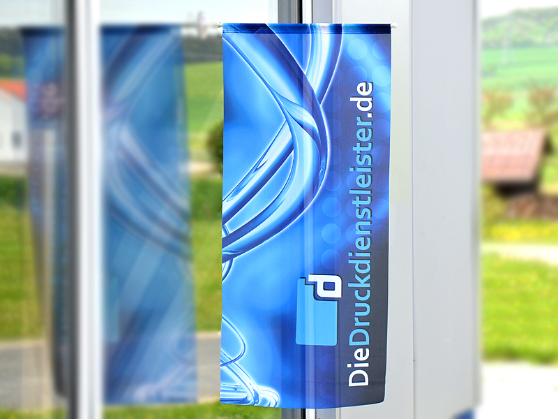 Windowflag mit Saugnapfhalter 