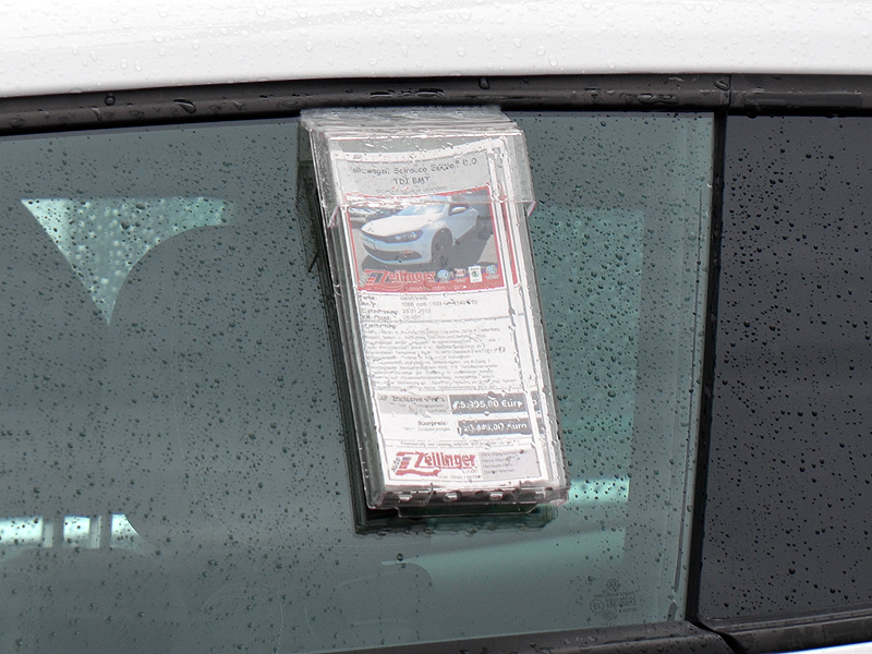 Flyerhänger (Prospekthänger) 