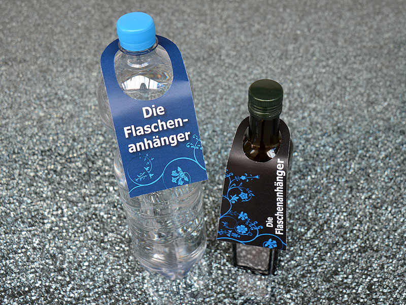 Flaschenanhanger Drucken Schnell Gunstig