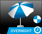 Werbeschirm 4-teilig  